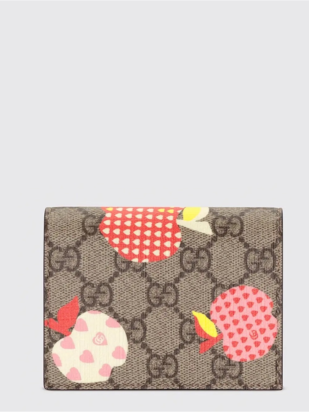Gucci GG Supreme Card Case/wallet with Strawberry! All inclusive! Like new! - Picture 3 of 4